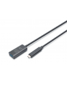 digitus Kabel przedłużający aktywny USB-C - USB-A, USB 3.2 Gen2, 10Gbps, 5m - nr 1