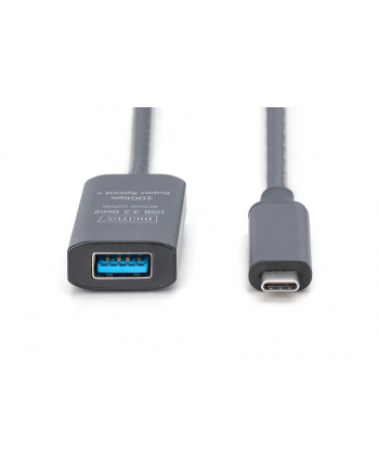 digitus Kabel przedłużający aktywny USB-C - USB-A, USB 3.2 Gen2, 10Gbps, 5m