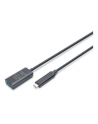 digitus Kabel przedłużający aktywny USB-C - USB-A, USB 3.2 Gen2, 10Gbps, 5m - nr 7