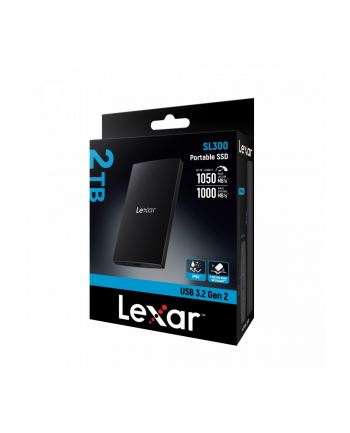 lexar Dysk SSD SL300 2TB USB 3.2 Gen2 1050/1000MB/s