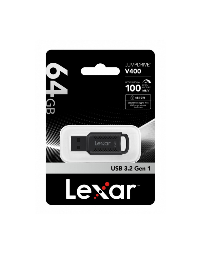 lexar Pendrive JumpDrive V400 64GB USB3.0 100MB/s główny