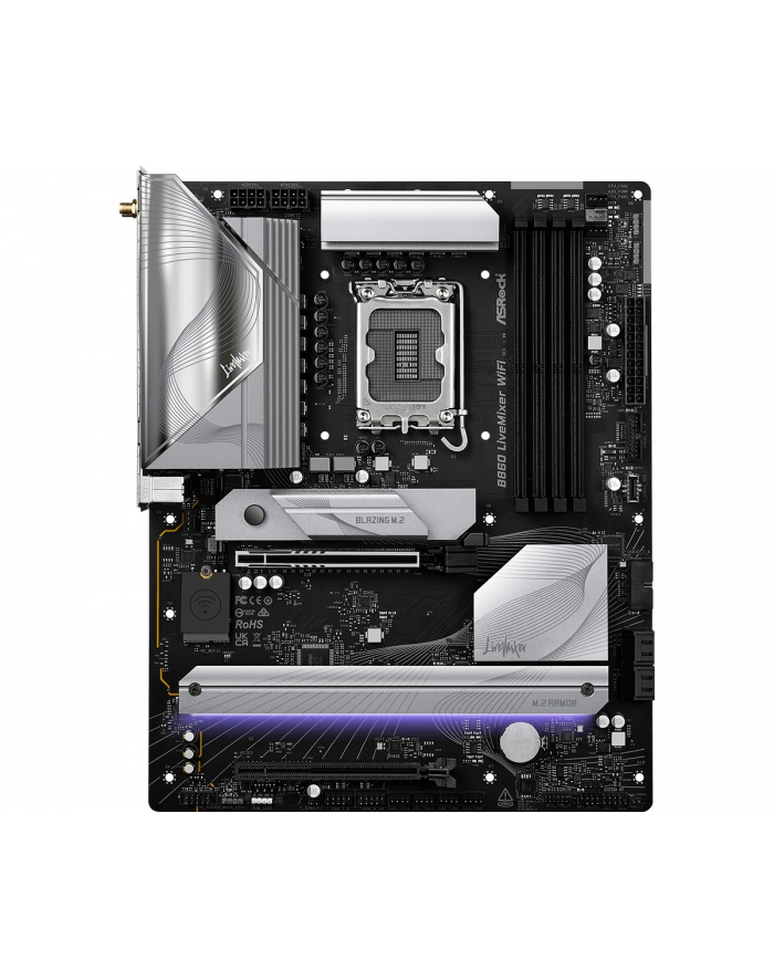 asrock Płyta główna 860 LIVEMIXER WIFI s1851 4DDR5 ATX główny