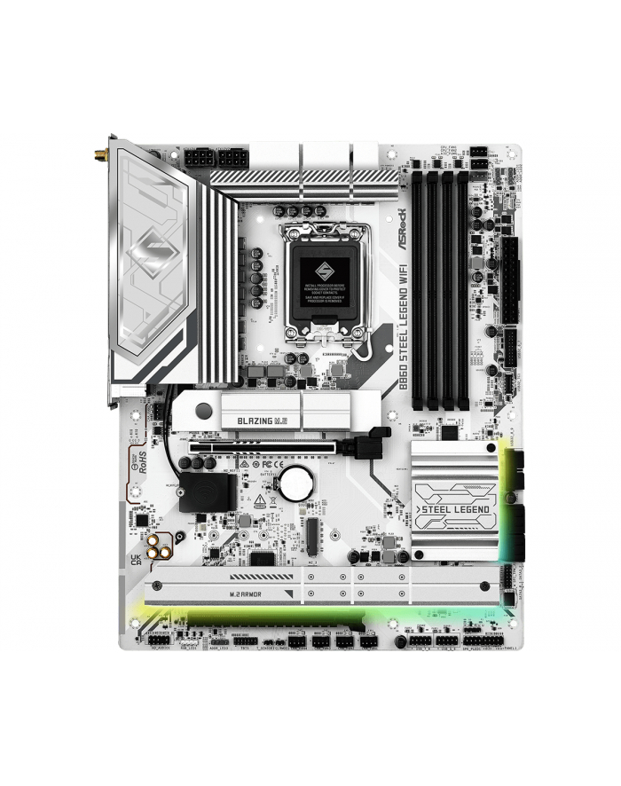 asrock Płyta główna B860 Steel Legend WiFi s1851 4DDR5 TB ATX główny