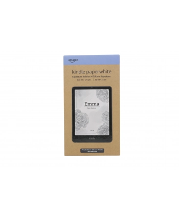 Ebook New Kindle PaperBIAŁY (12th Generation) - 2024 release 7” glare-free 32GB Wi-Fi Wireless charging (Without Lockscreen Ads) Metallic Black
