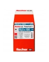 fischer wood construction screw PowerFast II 10.0x100 flat head TX (50 pieces, partial thread, galvanized) - nr 3