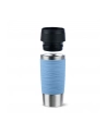 Emsa TRAVEL MUG Waves thermal mug (light blue/stainless steel, 0.36 liters) - nr 11