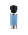 Emsa TRAVEL MUG Waves thermal mug (light blue/stainless steel, 0.36 liters) - nr 6