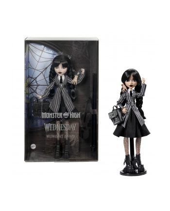 Monster High X Lalka Wednesday Szkolny Mundurek HXJ04 MATTEL