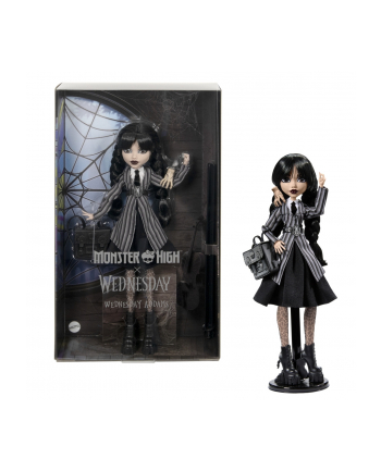 Monster High X Lalka Wednesday Szkolny Mundurek HXJ04 MATTEL