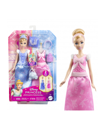 Disney Princess Lalka księżniczka Kopciuszek JCR95 MATTEL