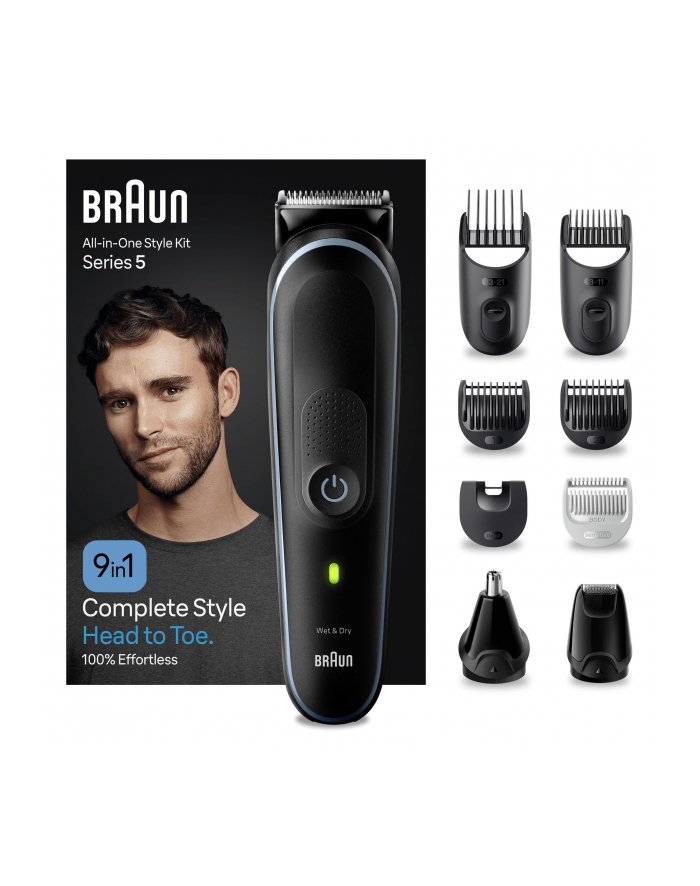 Braun All-in-One Style Kit MGK5411, hair clipper (blue) główny