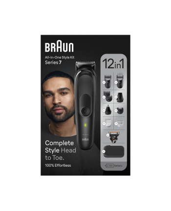 Braun All-In-One Styling Set 7 MGK7460, Hair Clipper (black)