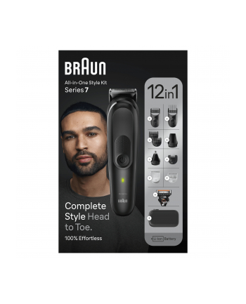 Braun All-In-One Styling Set 7 MGK7460, Hair Clipper (black)