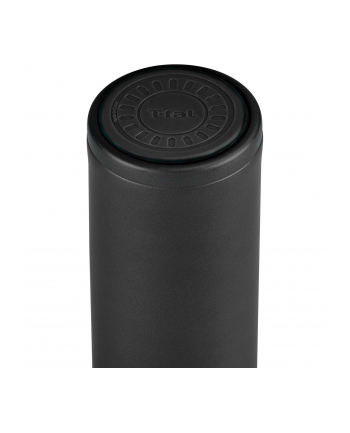 Emsa TRAVEL MUG light thermal mug (black (matt), 0.4 liters, flip lid)