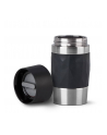 Emsa TRAVEL MUG Compact thermal mug (black/stainless steel, 0.3 liters, screw cap) - nr 14