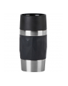 Emsa TRAVEL MUG Compact thermal mug (black/stainless steel, 0.3 liters, screw cap) - nr 1