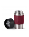 Emsa TRAVEL MUG Compact thermal mug 0.3 liters (wine red/stainless steel, screw cap) - nr 14