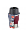 Emsa TRAVEL MUG Compact thermal mug 0.3 liters (wine red/stainless steel, screw cap) - nr 21