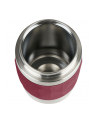 Emsa TRAVEL MUG Compact thermal mug 0.3 liters (wine red/stainless steel, screw cap) - nr 4
