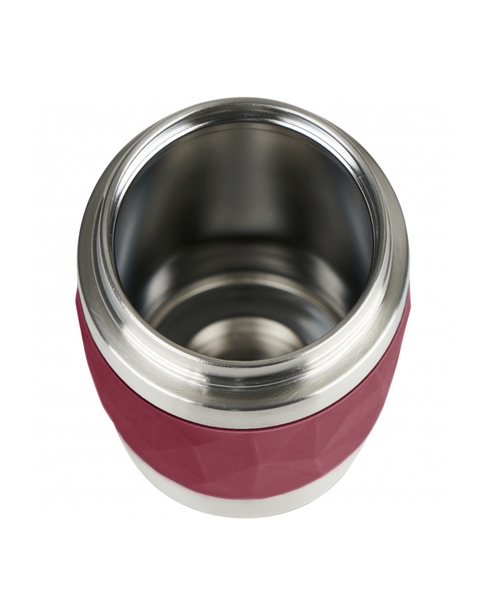 Emsa TRAVEL MUG Compact thermal mug 0.3 liters (wine red/stainless steel, screw cap) główny