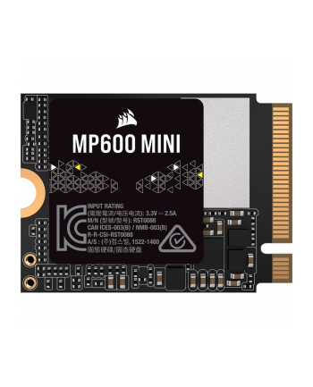 Corsair MP600 MINI 2TB, SSD (PCIe 4.0 x4, NVMe 1.4, M.2 2230)