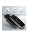 axagon ADSA-FPX Adapter USB-C 10Gbps SATA 6G 2.5'/3.5' SSD/HDD FASTPORT X, w tym zasilacz, 60cm USB-C/USB-A kabel - nr 40