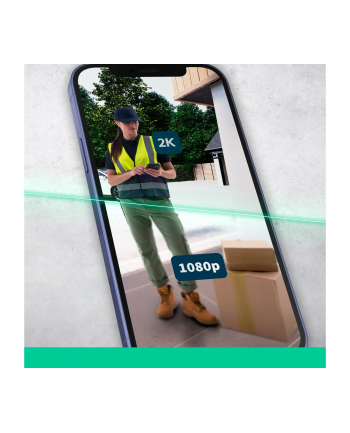 Arlo Essential 2 FHD Video Doorbell (BIAŁY/black, FHD, Wi-Fi)