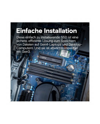 crucial Dysk SSD P310 1TB M.2 NVMe PCIe 4.0 2280 radiator