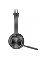 poly Zestaw słuchawkowy Voyager Focus 2  certyfikatem Microsoft Teams USB-C-C z podstawką ładującą, przejściówka USB-C/A 9T9J6AA - nr 1