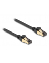 DeLOCK RJ-45 network cable Cat.6a S/FTP, with Cat.7 raw cable (black, 10 meters, 600 MHz, suitable for industrial and outdoor use) - nr 7