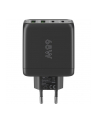 goobay USB-C multiport quick charger, PD, GaN, 68 watts (black, 2x USB-C, 2x USB-A, Power Delivery, QuickCharge) - nr 3