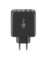 goobay USB-C multiport quick charger, PD, GaN, 68 watts (black, 2x USB-C, 2x USB-A, Power Delivery, QuickCharge) - nr 6