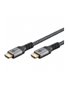 goobay Plus High-Speed HDMI Cable with Ethernet, 4K @ 60Hz (gray, 10 meters) - nr 1