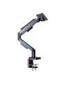 Thermaltake Single RGB Gaming Monitor Arm, monitor mount (black, for monitors 17'' - 49'') - nr 1