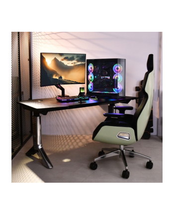 Thermaltake Single RGB Gaming Monitor Arm, monitor mount (black, for monitors 17'' - 49'')