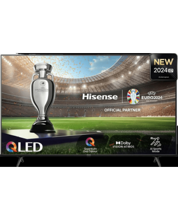 Hisense 75E77NQ, QLED TV - 75 -  black, UltraHD/4K, triple tuner, PVR