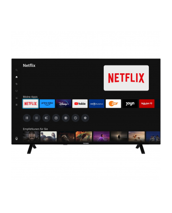 Telefunken XU55TO750S, LED TV - 55 -  black, UltraHD/4K, triple tuner, SmartTV, TiVo operating system