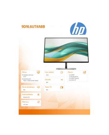 hp inc. Monitor S5 Pro 524pf FHD MNTR         9D9L6UT#ABB