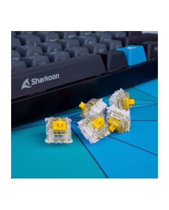 Sharkoon Gateron Pro 3.0 Yellow Switch Set, key switches (yellow/transparent, 35 pieces)