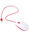 Raspberry Pi Foundation Official Raspberry Pi Mouse (White/Red) - nr 1