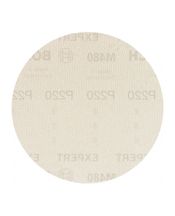 bosch powertools Bosch Expert M480 mesh structure sanding sheet 150mm, K220 (50 pieces, for eccentric sanders)