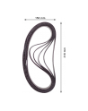 bosch powertools Bosch Expert sanding belt N470 medium, 40mm x 760mm (10 pieces, for pipe belt sanders) - nr 6