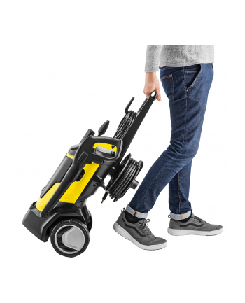 Kärcher high-pressure cleaner K 7 WCM Premium (yellow/black, with dirt blaster and hose reel)