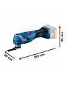 bosch powertools Bosch Cordless Multi-Cutter GOP 18V-34 Solo Professional, 18Volt, multifunctional tool (blue/black, without battery and charger, L-BOXX) - nr 3