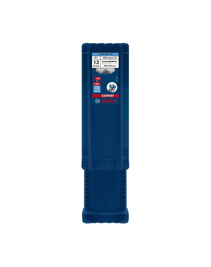 bosch powertools Bosch Expert hammer drill bit SDS-plus-7X,  12mm, 30 pieces (working length 200mm) główny