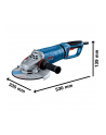 bosch powertools Bosch angle grinder GWS 27-230 JR Professional (blue, 2,700 watts) - nr 3