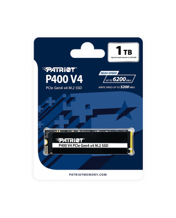 patriot Dysk SSD 1TB P400 V4 6000/5000 MB/s M.2 PCIe Gen4 x4 NVMe 2.0