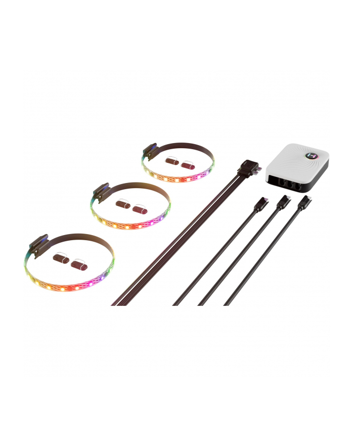 HYTE LS10 qRGB LED Strip 3-pack + Nexus Portal, LED strip główny