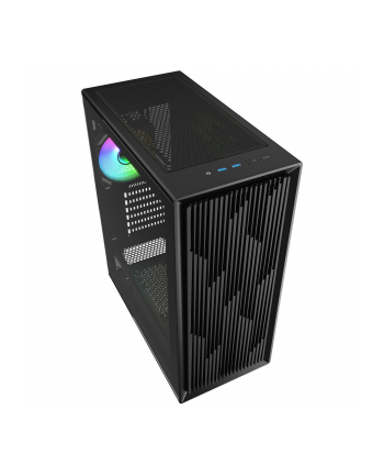 Sharkoon VK2 RGB, tower case (black, tempered glass)