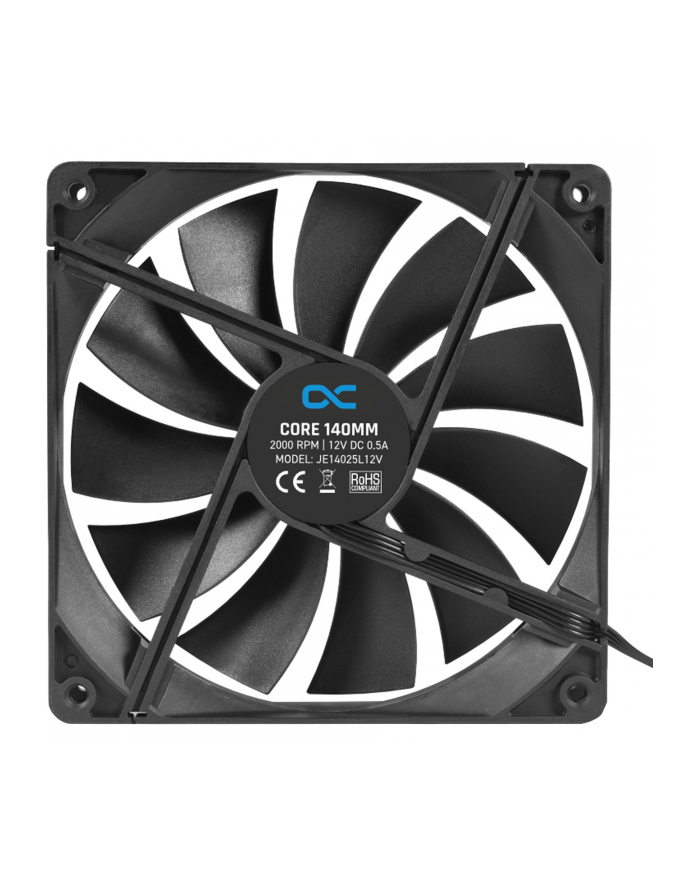 Alphacool Core 140mm fan PWM 2000rpm, case fan (black) główny